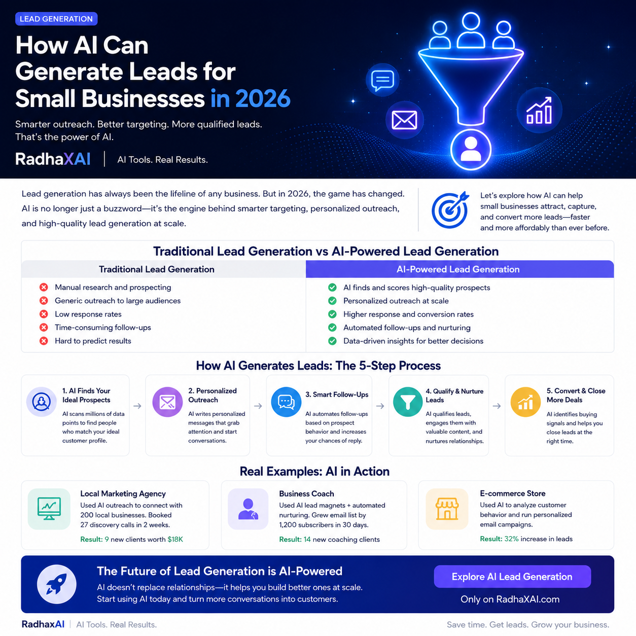 How AI Can Generate Leads for Small Businesses in 2026